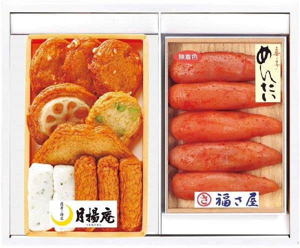 G208 「月揚庵」さつまあげ・「福さ屋」辛子めんたいこセット