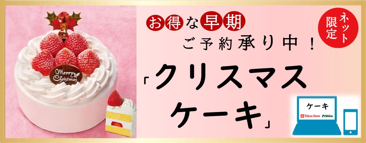 【店頭お渡し】クリスマスケーキ