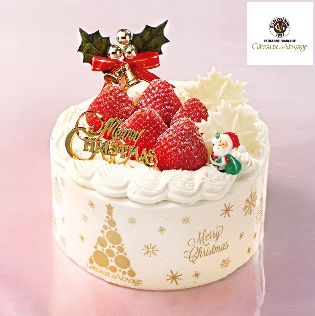 【上池台店】E513 ［ガトー・ド・ボワイヤージュ］ Xmas国産苺のショートケーキ