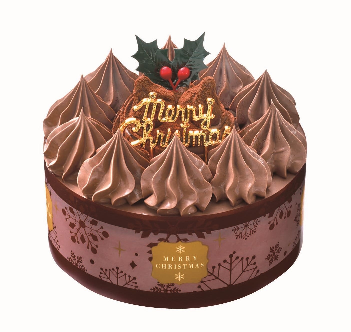 【上池台店】E545 【ネット限定】［ヤマザキ］ クリスマス　糖質を抑えたチョコケーキ４号