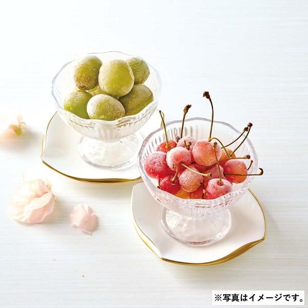 G002 山形県産 冷凍さくらんぼ（佐藤錦）＆冷凍シャインマスカット