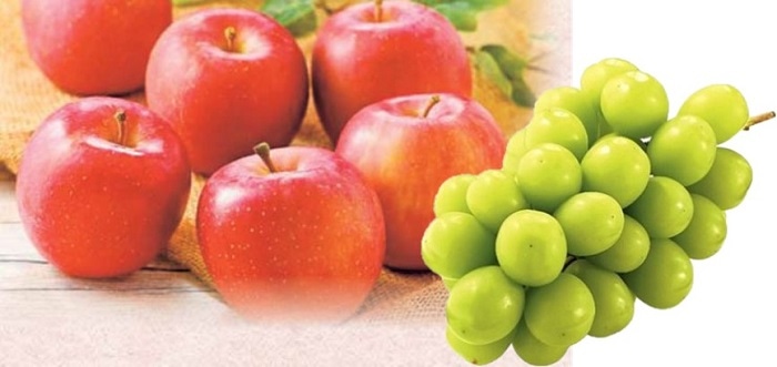 B049　長野県産シャインマスカットと長野県産JAあづみサンふじ（11月下旬より順次発送）