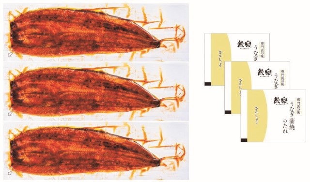 B113 うなぎ蒲焼3尾セット