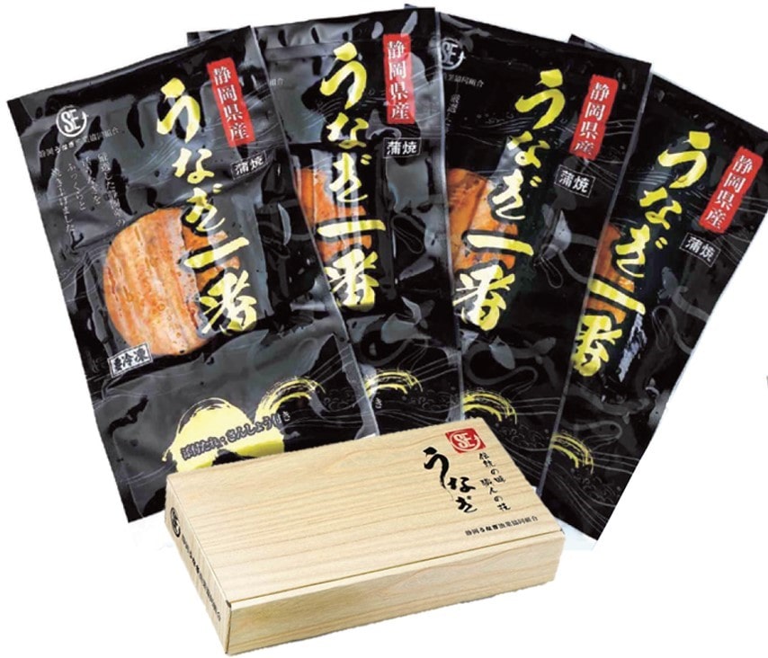 B115 静岡県産うなぎ蒲焼4枚