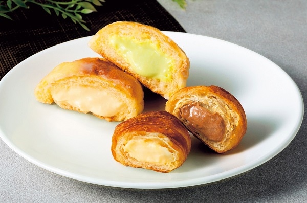 B348 八天堂 ミニくりーむクロワッサン・くりーむメロンパン12個詰合せ