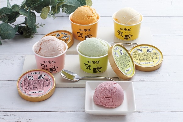 B394 乳蔵北海道アイスクリーム5種10個