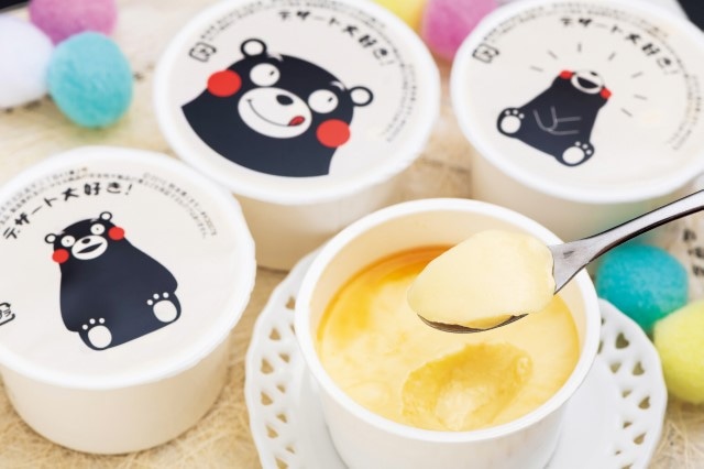 B453 くまモンの牛乳プリン