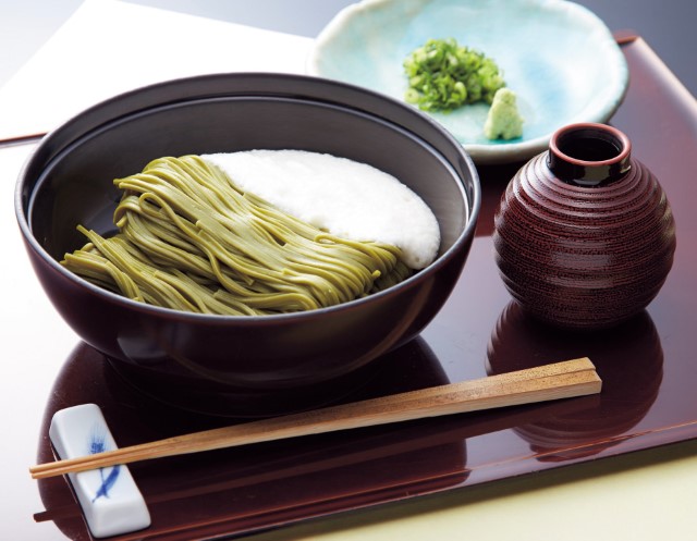 B501 浅草むぎとろ とろろ茶そば6食セット