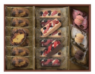 【東急百貨店の贈り物】 B809 ＜シーキューブ＞フルッタアソートＭ６種18個