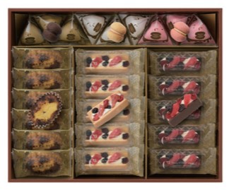 【東急百貨店の贈り物】 B810 ＜シーキューブ＞フルッタアソートＬ６種25個