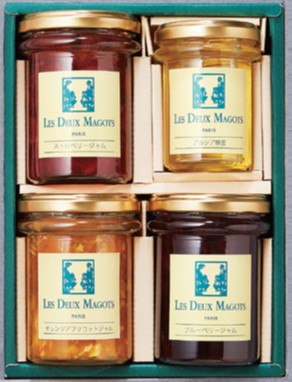 【東急百貨店の贈り物】 B843 ＜ドゥ マゴ＞ジャム・蜂蜜セット