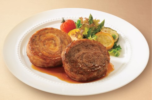 【東急百貨店の贈り物】 B847 〔長崎〕＜豊味館＞鹿児島県産　黒豚と黒毛和牛のスライスロール詰合せ