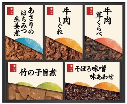 【東急百貨店の贈り物】 B863 ＜柿安＞料亭しぐれ煮詰合せ