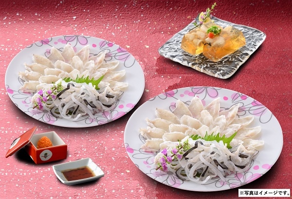 H202 関とら本店　ふく霜降り刺身・煮こごりセット