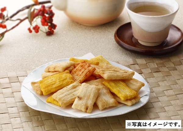 H523 いろどり野菜おかき