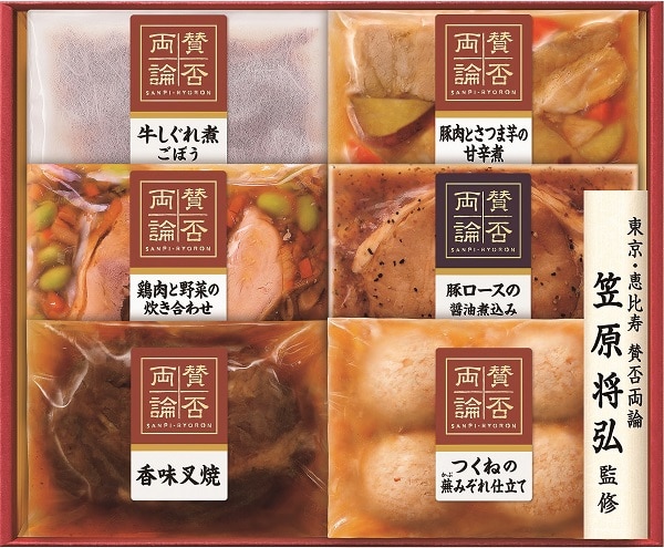 B198 笠原将弘監修　賛否両論　和惣菜６種(*)