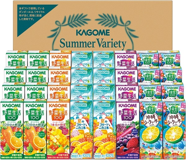 A574 カゴメ すこやかサマーバラエティギフト