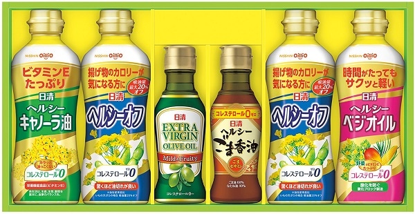 A590 日清オイリオ オリーブオイル&バラエティオイルギフト