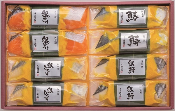 B097 味の浜藤 西京漬詰合せ（４種８切）
