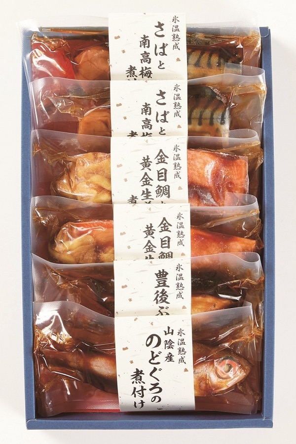 B136 氷温熟成 お魚惣菜ギフトセット（和の心）４種6切
