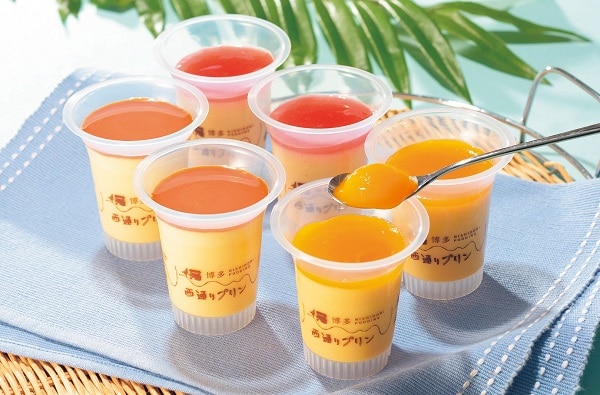 B334 西通りプリン 夏限定プリン6個セット