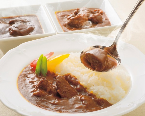 B466 米沢牛黄木 お肉屋さんの黒毛和牛カレーセット
