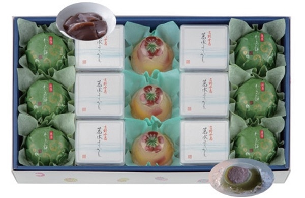 【東急百貨店の贈り物】 B843 ＜菓匠　清閑院＞ 吉野本葛　葛水ようかん詰合せ