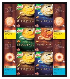 A561 (ギフトレシピ)クノールスープ&コーヒーギフト