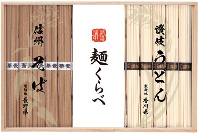 A630 信州そば・讃岐うどん詰合せ
