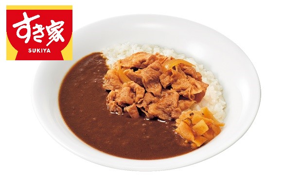 B428 すき家 牛丼の具5食・横濱カレー5食セット