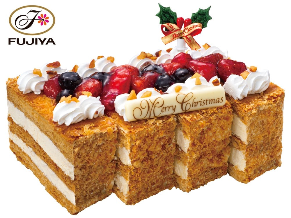 【上池台店】E506 ［不二家］ クリスマス　切れてるミルフィーユ