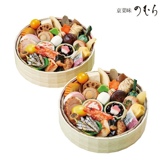 F623 京都 京菜味のむら 花籠 二段