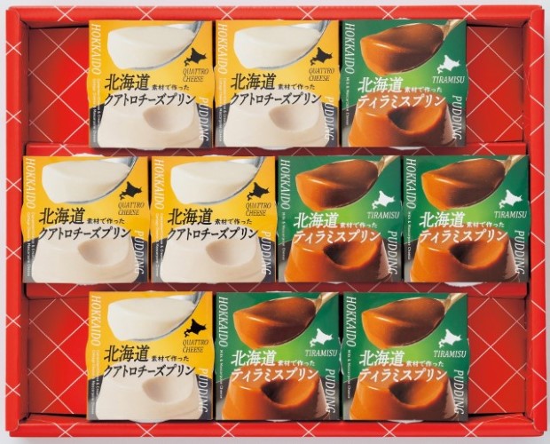 A374 北海道クアトロチーズプリン＆ティラミスプリン