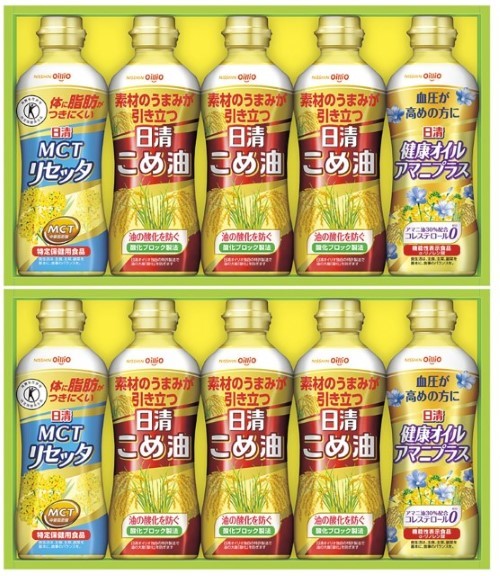 A564 日清オイリオ こめ油&ヘルシーオイルギフト