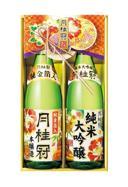 A954 純米大吟醸・本醸造純金箔入セット