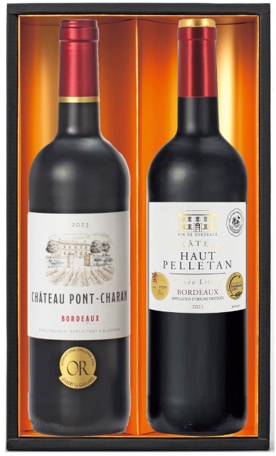 A965 フランスボルドー金賞受賞赤ワイン2本セット