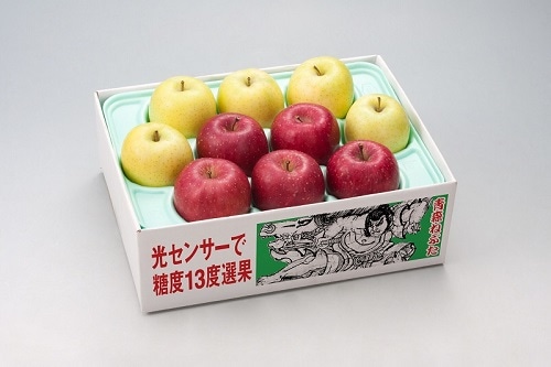 B010　青森県産　サンふじ・王林　（11月下旬より順次発送）