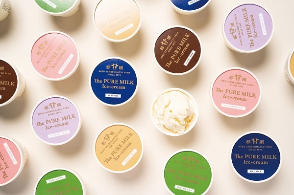 B396 那須千本松牧場 ピュアミルクアイス8個セット