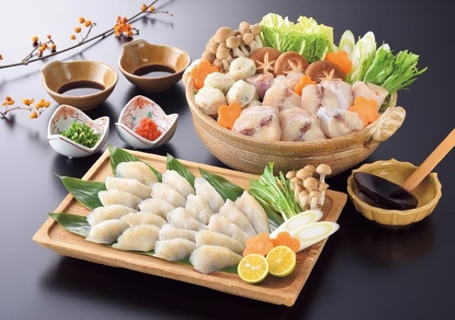 B422 「下関 音」ふくちり鍋・しゃぶ鍋セット