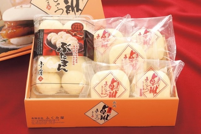 B455 ふくみ屋 長崎 角煮卓袱まんじゅう 豚まん詰合せ