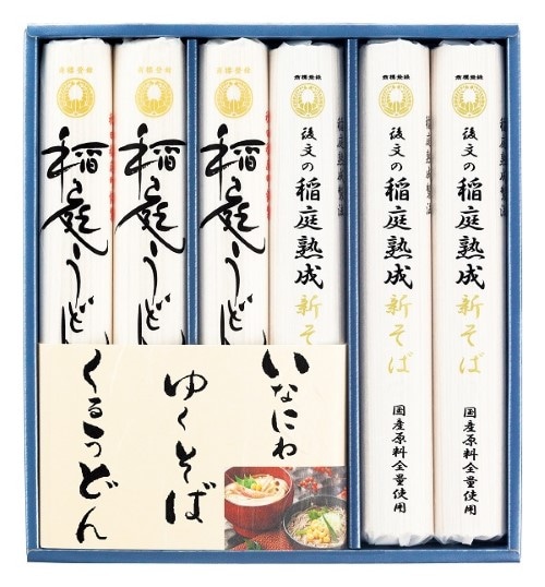 B642 後文 国産 いなにわ ゆくそば・くるうどん
