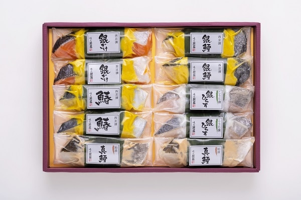 B724 味の浜藤　漬魚詰合せ　豊漁（５種１０切）