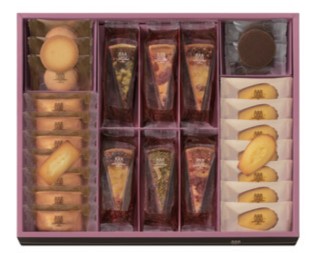 【東急百貨店の贈り物】 B807 <アンリ・シャルパンティエ>タルト・フリュイ・アソートL(秋冬)(25個入)