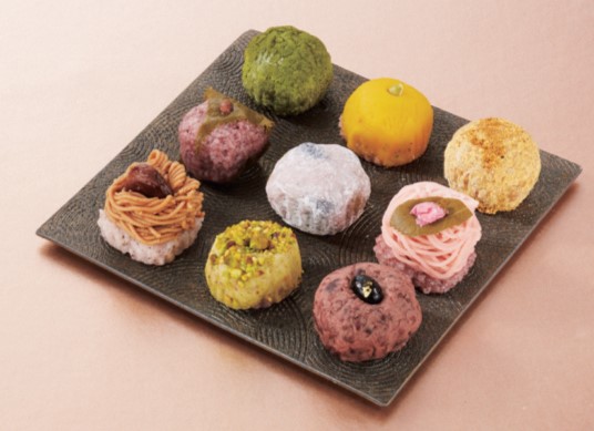 【東急百貨店の贈り物】 B825 <芦屋樂膳>玄樂おはぎ・大福9個アソート