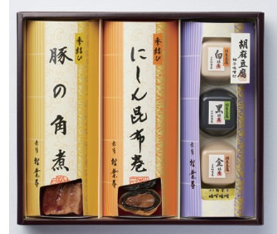 【東急百貨店の贈り物】 B856 ＜赤坂松葉屋＞冬の季結び