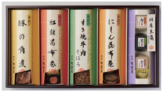 【東急百貨店の贈り物】 B857 ＜赤坂松葉屋＞冬の季結び