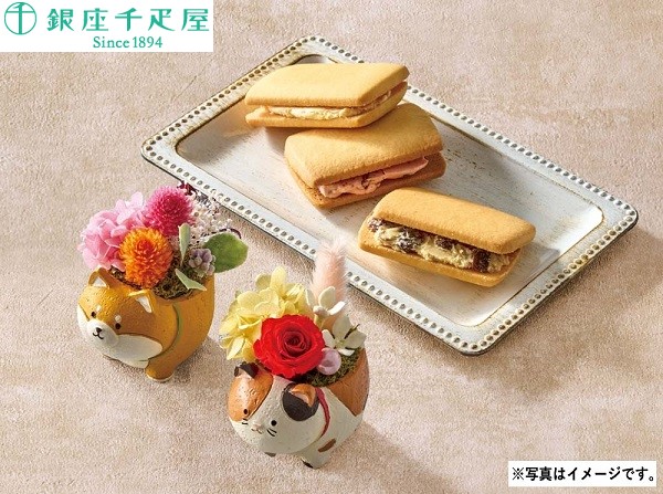 H021 アニマルプリザと「銀座千疋屋」銀座フルーツサンド