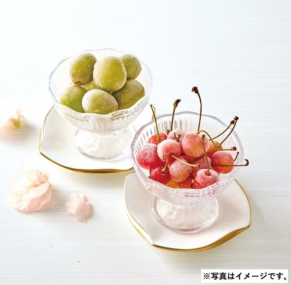 H024 山形県産 冷凍さくらんぼ（佐藤錦）＆冷凍シャインマスカット