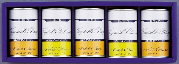 A469 ホテルオークラ スープ缶詰合せ