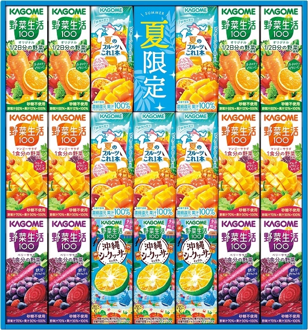A573 カゴメ すこやかサマーバラエティギフト